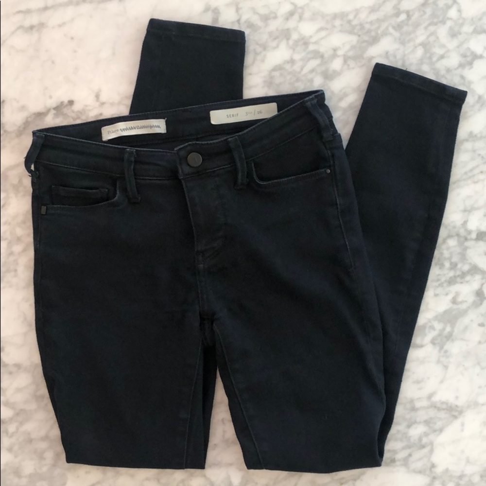 Anthropologie By Pilcro Serif Black Jeans